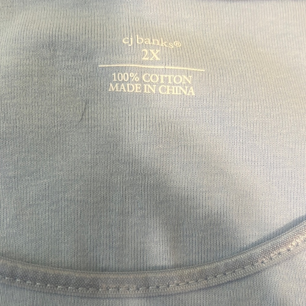 CJ Banks Tank Top 2XL